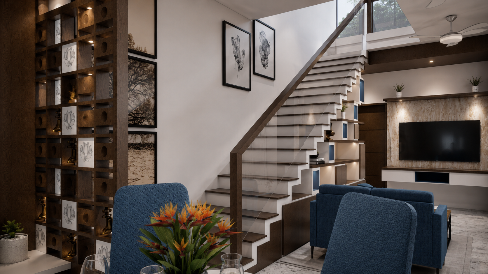The Bluewood House